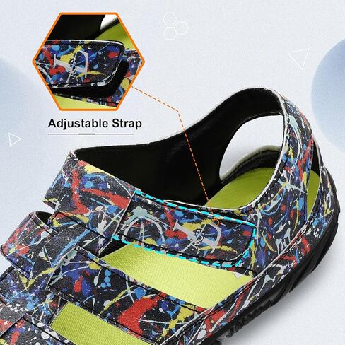 صنادل L-RUN مسطحة أحذية حافي القدمين صنادل رياضية رياضية أحذية المشي للنساء والرجال أحذية رياضية داخلية وخارجية in Kuwait