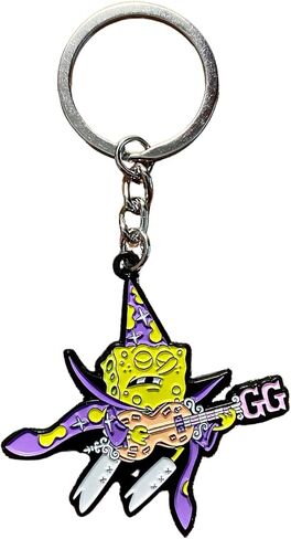 Zen Monkey Studios x SpongeBob Squarepants: Goofy Goober Wizard Keychain, Multi, S in Kuwait