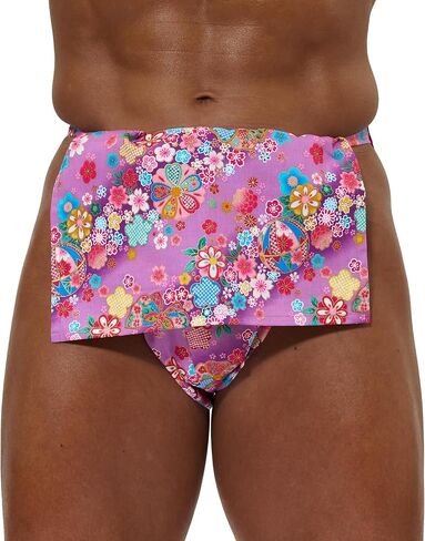 Kabukiness ] Fundoshi/Japanese Loincloth/Purely made in Japan, Rubber Free, Cotton underwear for men KIMONO BRIEFS SAMURAI in Saudi Arabia