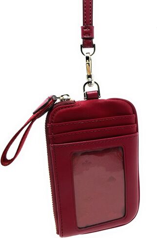 Kate Spade Women's Chelsea Cardcase Lanyard (Cranberry) in Kuwait