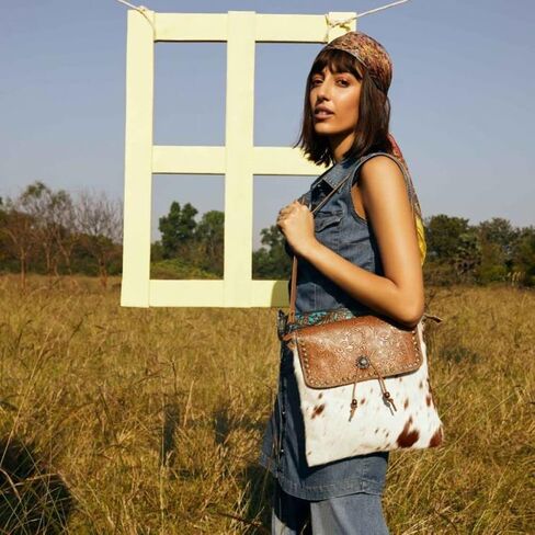 Myra Bag Beautious Leather & Hairon Bag S-3382 in Kuwait