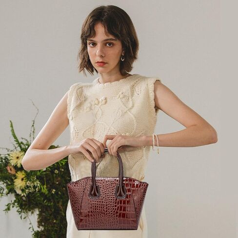 6pcs Set Vintage Backpack Purse for Women Travel Daypack Handbag and Purse Large Tote Shoulder Bags Leather Satchel Bag in Kuwait