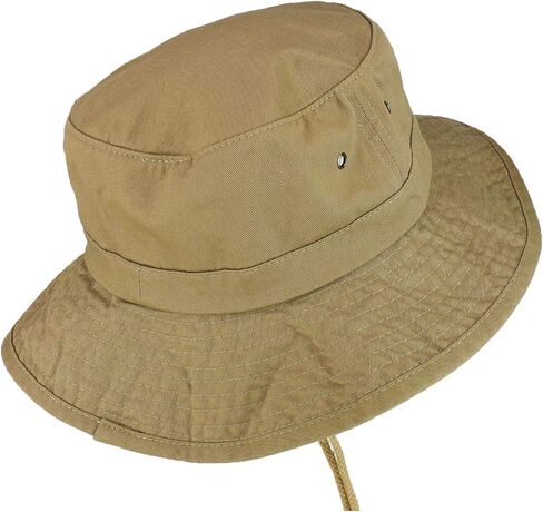 Trendy Apparel Shop XXL Oversize Large Brim 100% Cotton Outdoor Boonie Hat in Saudi Arabia