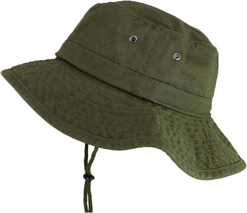 Trendy Apparel Shop XXL Oversize Large Brim 100% Cotton Outdoor Boonie Hat in Saudi Arabia