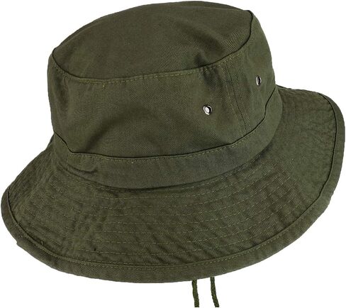 Trendy Apparel Shop XXL Oversize Large Brim 100% Cotton Outdoor Boonie Hat in Saudi Arabia