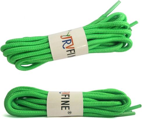 YJRVFINE Round Athletic Shoelaces Boot Shoe Lace String 2 Pair in Kuwait