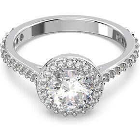 SWAROVSKI Constella Cocktail Ring Jewelry Collection, Pavé Cut, Clear Crystals in Kuwait