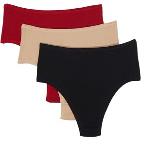 hanky panky, PlayStretch Hi-Rise Thong 3PK in Kuwait