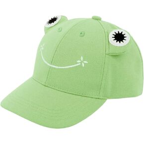 Giovacker Kids Adults Unisex Shiny Sequins Mesh Baseball Cap Cat Ears Rhinestones Decor Peak Cap Adjustable Sunhat