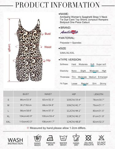 Amilia Women's Spaghetti Strap V Neck Tie Dye Cami Top Shorts Jumpsuit Rompers One Piece Catsuit in Kuwait
