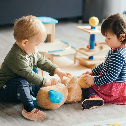 شباشب منزل للأطفال من دريم بريدج مضادة للانزلاق، مبطنة بالصوف الناعم، أحذية شتوية دافئة مضادة للانزلاق بنعل مطاطي للاستخدام الداخلي والخارجي لغرفة النوم للفتيات والفتيان in Kuwait