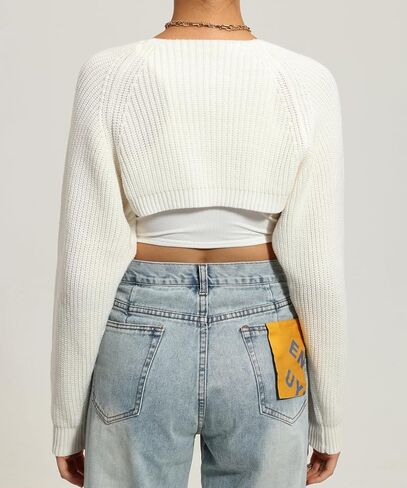 سترة نسائية من Coloquin مصنوعة من نسيج بوليرو بأكمام طويلة ومفتوحة من الأمام in Kuwait