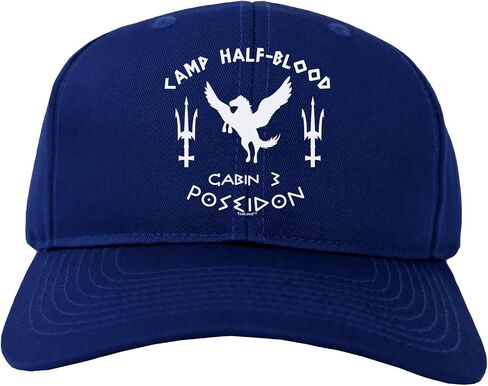TOOLOUD Cabin 3 Poseidon Camp Half Blood Adult Dark Baseball Cap Hat in Saudi Arabia