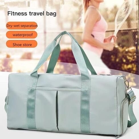Men and Women's Travel Bag With Shoe Compartment Sports Tote Gym Bag Weekender Overnight Shoulder Bag in Saudi Arabia