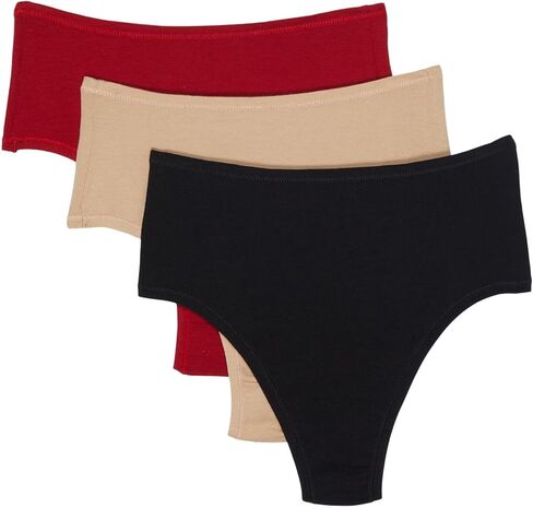 hanky panky, PlayStretch Hi-Rise Thong 3PK in Kuwait