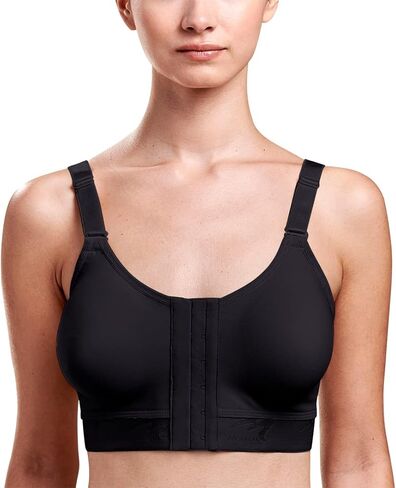 MARENA CAR-B11 Caress Low Coverage Pocketed Bra – Compression Support Mastectomy Bra in Kuwait