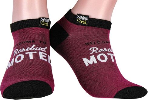 Culture Fly Schitt's Creek Town Shops Ew David No Show Adult 5 PK Ankle Socks in Kuwait