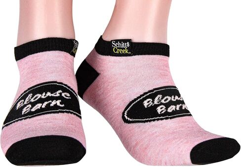 Culture Fly Schitt's Creek Town Shops Ew David No Show Adult 5 PK Ankle Socks in Kuwait