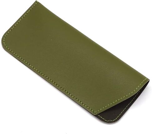 GSHLLO 4 PCS PU Leather Slip in Glasses Eyeglasses Case Soft Glasses Sleeve Pouch Spectacles Bag for Women Men in Saudi Arabia