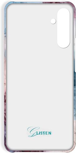 Glisten - Samsung Galaxy A54 5G Case, Samsung A54 Case - Abstract Marble Design Printed Cute Plastic Hard Snap on Protective Designer Back Phone Case/Cover for Samsung Galaxy A54 5G. White in Kuwait