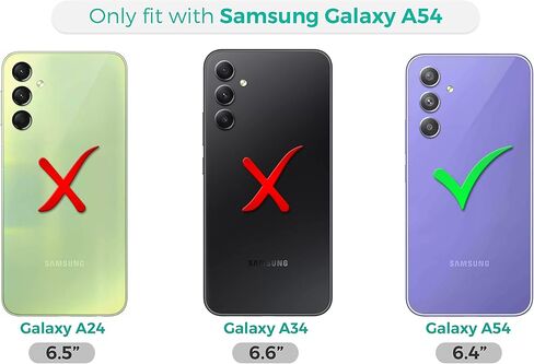 Glisten - Samsung Galaxy A54 5G Case, Samsung A54 Case - Abstract Marble Design Printed Cute Plastic Hard Snap on Protective Designer Back Phone Case/Cover for Samsung Galaxy A54 5G. White in Kuwait