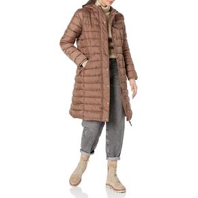 URBAN REPUBLIC Women's Juniors Long Lt. Weight Quilted Jacket in Saudi Arabia