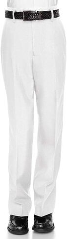RGM Boys Dress Pants Flat-Front - Slim fit Dress Slacks - Husky in Saudi Arabia