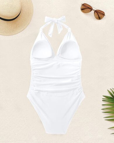Aqua Eve Tummy Control Swimsuits for Women One Piece Bathing Suit Push Up Slimming Swimwear in Kuwait
