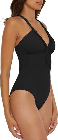 Soluna Swim Women's Standard Lake Side Braided Maillot One Piece Swimsuit, Bathing Suits in Kuwait