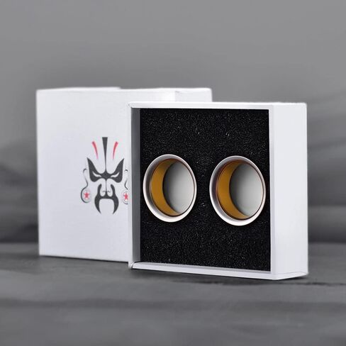 نفق COOEAR مزدوج من الفولاذ المقاوم للصدأ، قابس أسود مع ثقوب ذهبية مرصعة بمقاييس أقراط ثقب ممتدة. in Kuwait