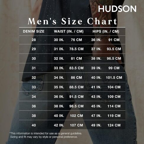 بنطلون ضيق ضيق ضيق للرجال من Hudson Jeans Blake Slim in Saudi Arabia