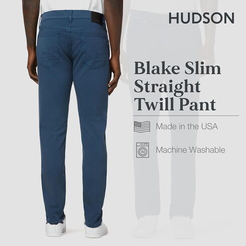 بنطلون ضيق ضيق ضيق للرجال من Hudson Jeans Blake Slim in Saudi Arabia