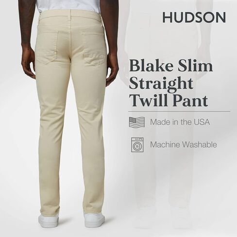 بنطلون ضيق ضيق ضيق للرجال من Hudson Jeans Blake Slim in Saudi Arabia