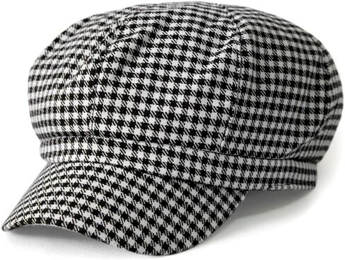 قبعة LOCOMO النسائية لموزع الصحف بنمط مربعات مربعة الشكل in Kuwait