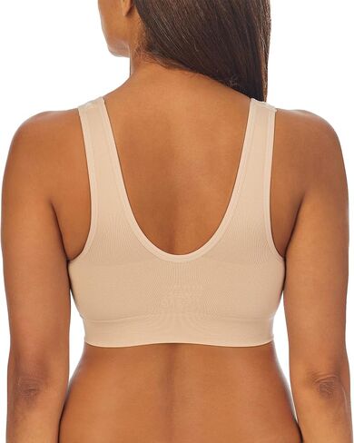 ELLEN TRACY Women's Underwear, Seamless Wirefree Bra, Bralette with Removable Pads, 2-Pack Multipack in Saudi Arabia