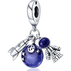 Ouroyea Charm 925 Sterling Silver Pendant,Girl Jewelry Beads Gifts for Women Bracelet&Necklace in Kuwait