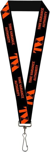 Lanyard Loki Series TVA Time Variance Authority Text Black Orange, Thor Loki in Kuwait