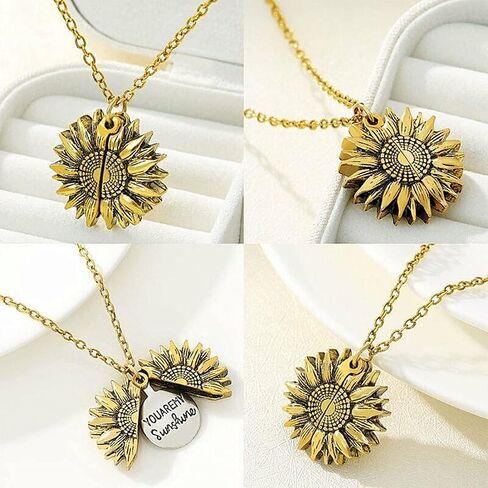 Cute Cartoon Fashion Necklace Hypoallergenic Necklace for Friends, Girlfriends and Elders, Lightweight Statement Jewelry for girls women Dainty 18K Plated Gold Necklace Trendy Christmas New Year Gifts in Saudi Arabia