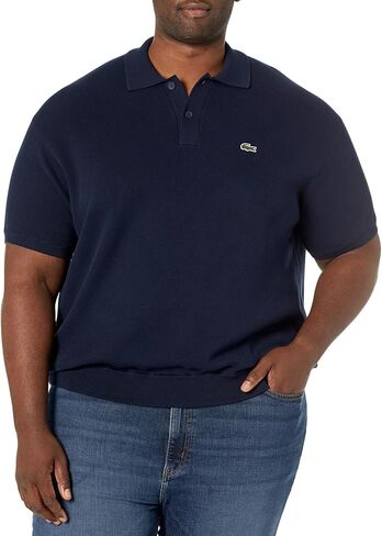 Lacoste Men's Short Sleeve Classic Fit Polo Sweater in Saudi Arabia