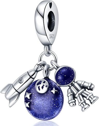 Ouroyea Charm 925 Sterling Silver Pendant,Girl Jewelry Beads Gifts for Women Bracelet&Necklace in Kuwait