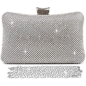 Pinprin السيدات سباركلي الراين مساء براثن المرأة كريستال ديامانتي مساء حقيبة حفلة موسيقية الزفاف حقيبة يد محفظة الحفلات in Kuwait