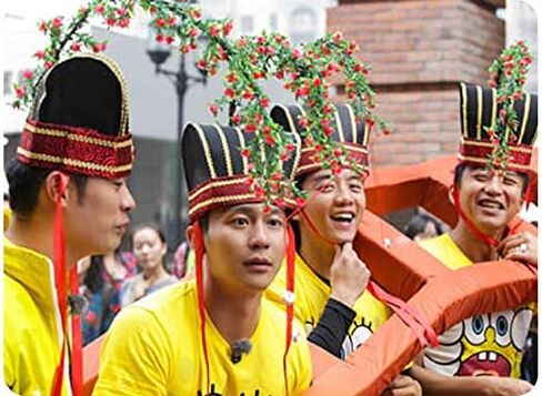 قبعة للعالم القديم من صني هيل بثلاث ممالك العظيم العظيم زوغ ليانغ قبعة تنكرية in Kuwait