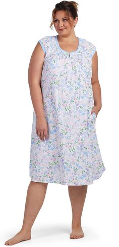 Miss Elaine Nightgown, Long Cottonessa Gown, Nightgown with Short Sleeves, Sleepwear & Loungewear in Kuwait