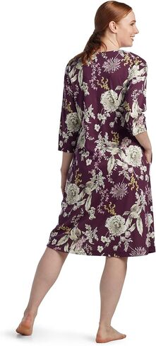 Miss Elaine Nightgown, Long Cottonessa Gown, Nightgown with Short Sleeves, Sleepwear & Loungewear in Kuwait