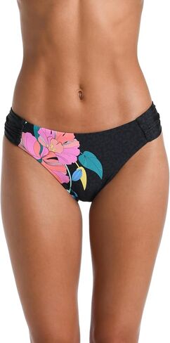 Sunshine 79 Women's Standard Side Shirred Hipster Bikini Swimsuit Bottom in Saudi Arabia