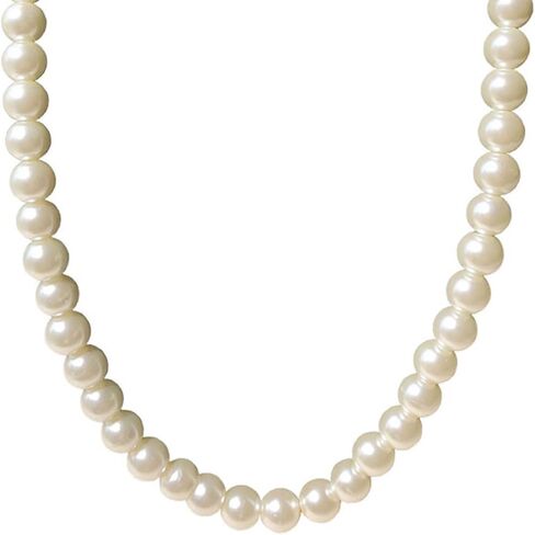 TUOKAY Women Girls 1920s Pearls Beads Necklace Faux Pearl Choker Fashion Elegant luxurious Vintage Pearl Bead Strands in Kuwait