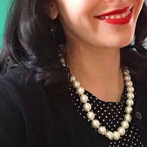 TUOKAY Women Girls 1920s Pearls Beads Necklace Faux Pearl Choker Fashion Elegant luxurious Vintage Pearl Bead Strands in Kuwait