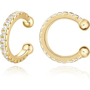 GIORGIA GIBBS 14K Gold Hoop Earrings for Women Trendy Gold Earrings Polished Gold Chunky Hoop Earrings Classic Dainty Gold Earrings Hoops 20mm,30mm in Kuwait