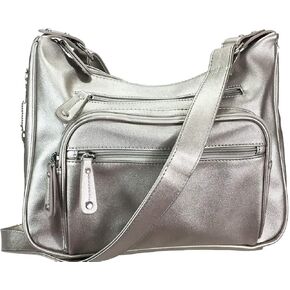 Zzfab Fashion Locking مخفي حمل حقيبة هوبو كبيرة CCW حقيبة كروس مع فتحات لبطاقة الائتمان in Kuwait