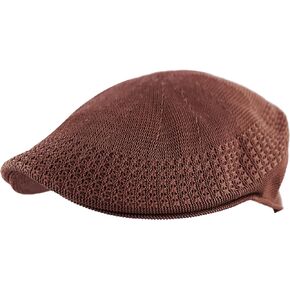 The Hat Depot Light Weight Classic Mesh Newsboy Ivy Gatsby Cabbie Golf Hat Cap